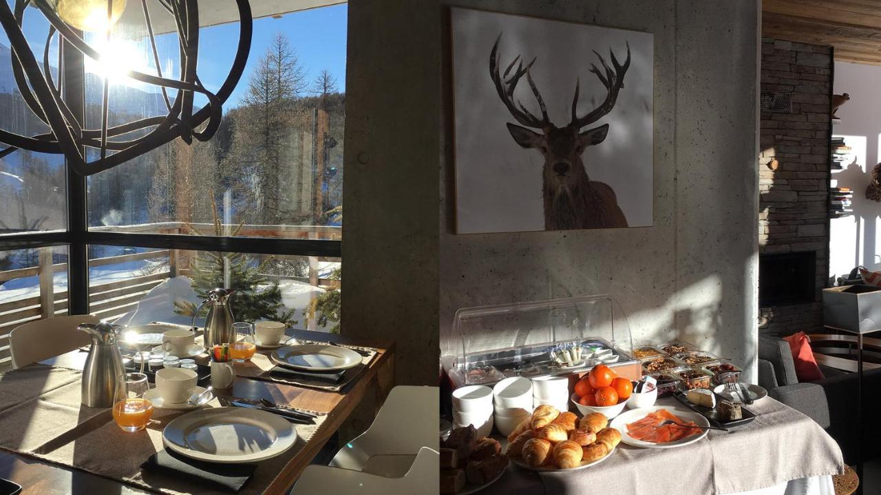 Névalhaia Le Chalet Vars  Esterno foto